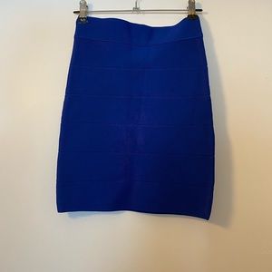 Bebe Cobalt Blue Mini skirt
